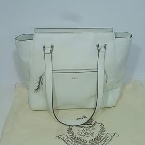 Lauren Ralph Lauren White Handbag
